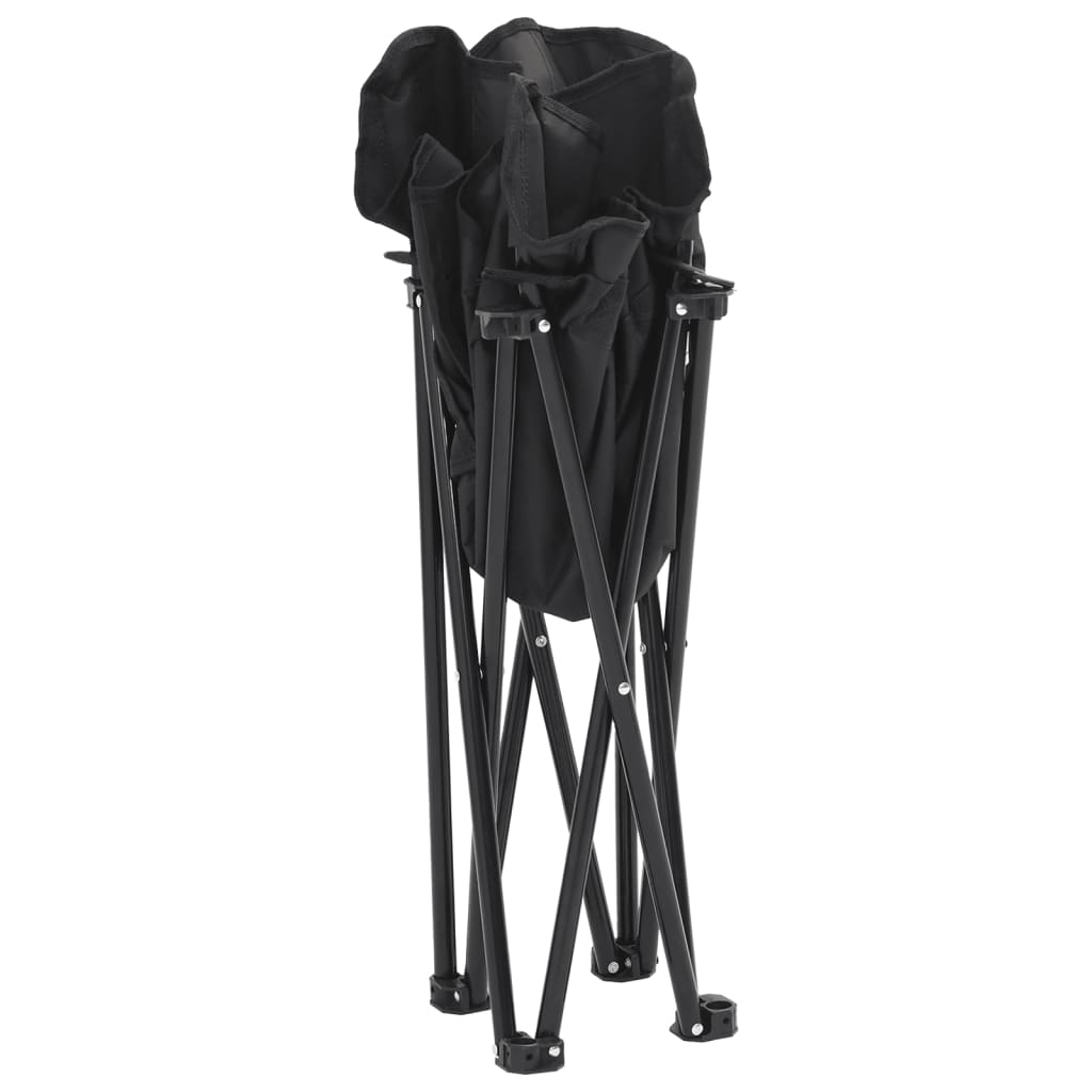 Camping Chairs With Pocket Foldable 2 Pcs