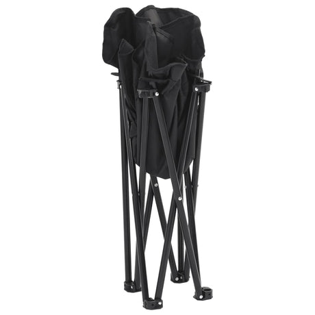 Camping Chairs With Pocket Foldable 2 Pcs