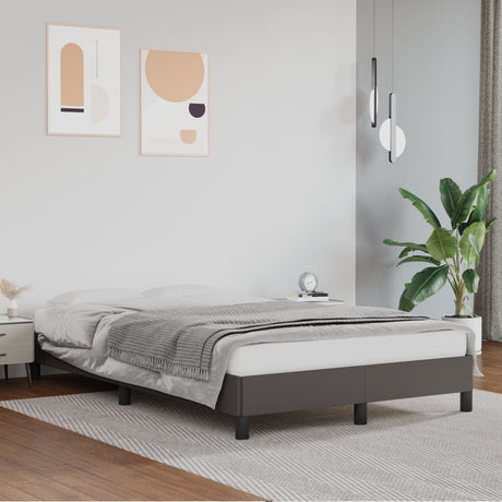 Bed Frame Without Mattress Small Double Faux Leather