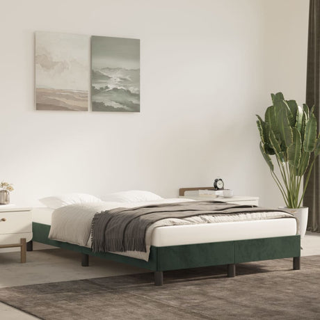 Bed Frame Without Mattress Small Double Velvet