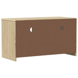 Tv Cabinet Sauda Oak 99X43X55 Cm Solid Wood Pine