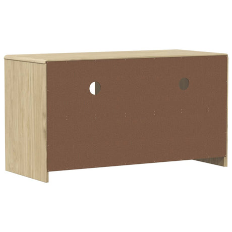 Tv Cabinet Sauda Oak 99X43X55 Cm Solid Wood Pine