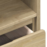 Tv Cabinet Sauda Oak 99X43X55 Cm Solid Wood Pine