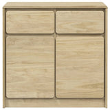 Sideboard Sauda Oak 80X43X75.5 Cm Solid Wood Pine