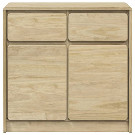 Sideboard Sauda Oak 80X43X75.5 Cm Solid Wood Pine
