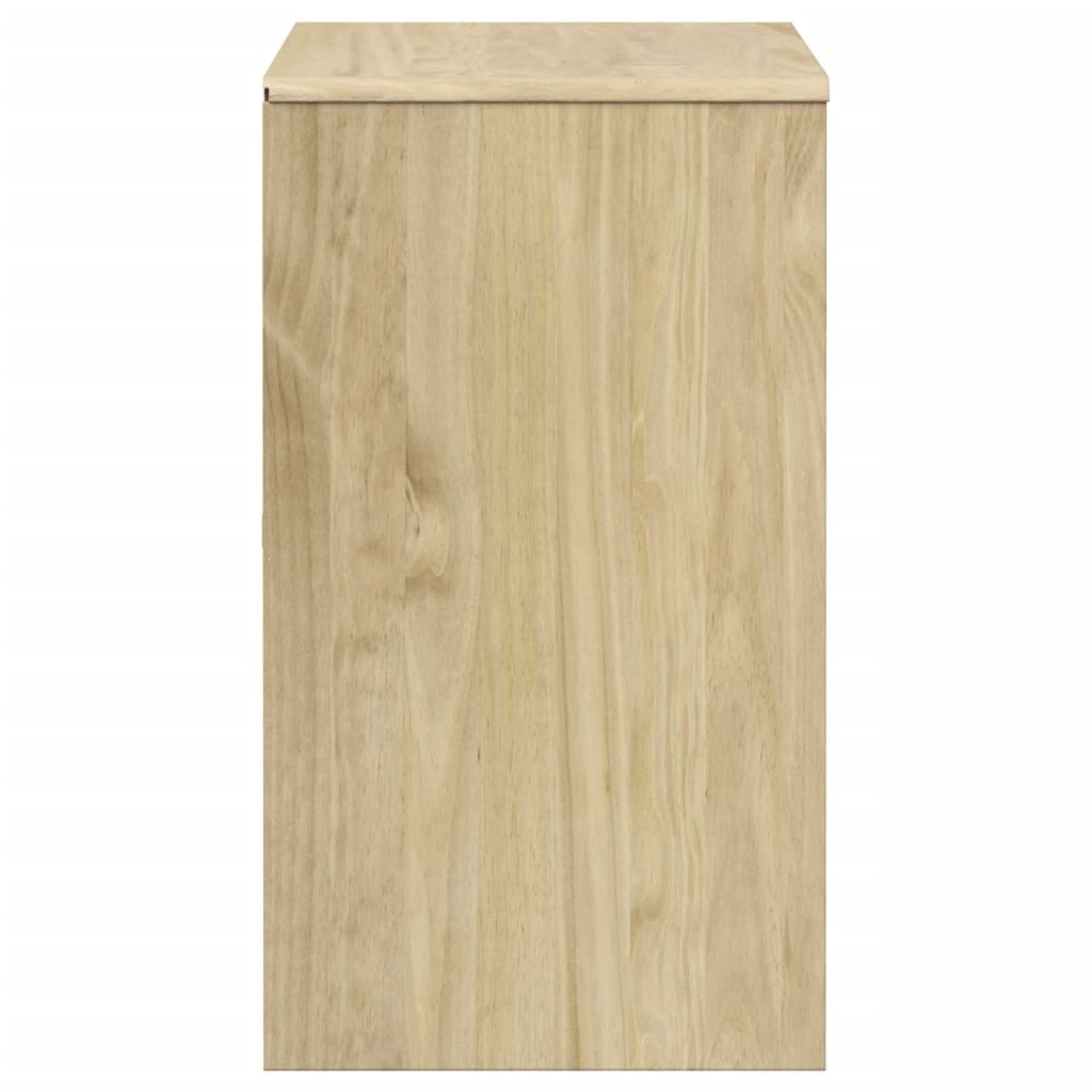 Sideboard Sauda Oak 80X43X75.5 Cm Solid Wood Pine