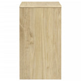 Sideboard Sauda Oak 80X43X75.5 Cm Solid Wood Pine