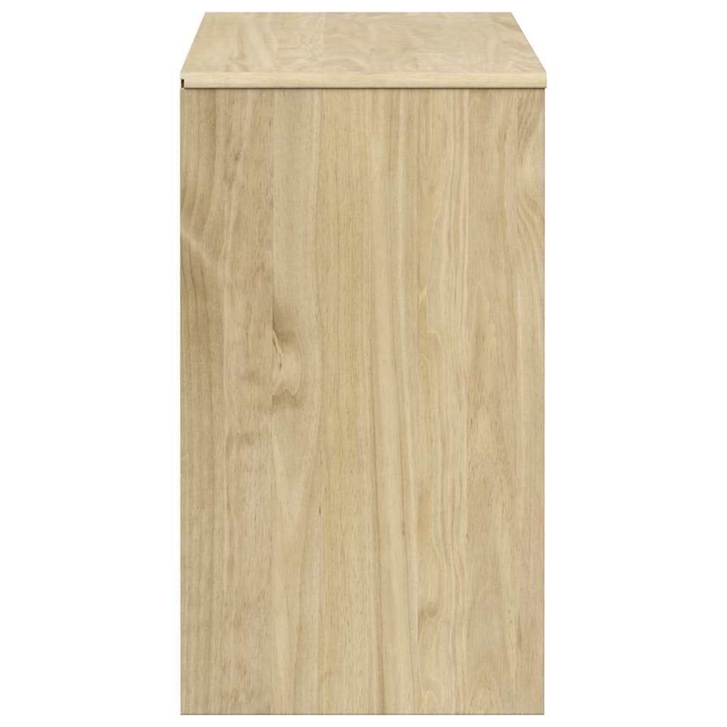Sideboard Sauda Oak 114X43X75.5 Cm Solid Wood Pine