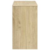 Sideboard Sauda Oak 114X43X75.5 Cm Solid Wood Pine
