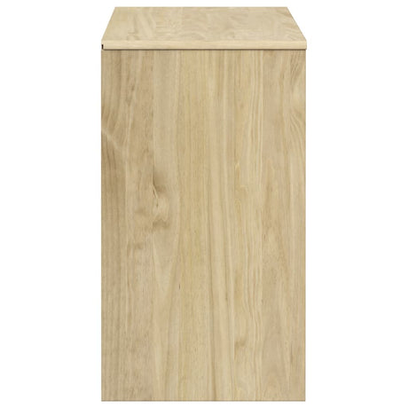 Sideboard Sauda Oak 114X43X75.5 Cm Solid Wood Pine