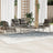4 Piece Garden Sofa Set With Cushions Black Poly Rattan