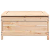 Garden Footstool 62x63.5x32 cm Solid Wood Pine