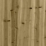 Garden Table 100x50x75 cm Impregnated Wood Pine