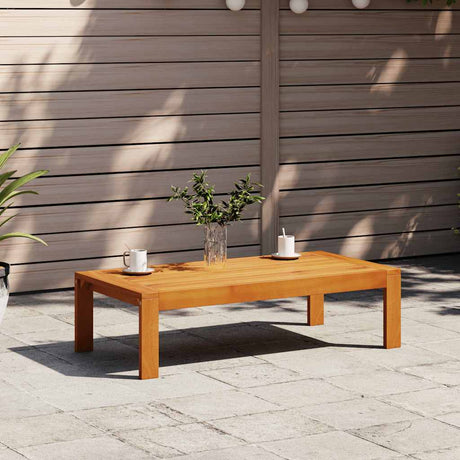 Garden With 1 Armrest 2-Seater Solid Wood Acacia