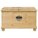 Storage Box Corona 90X78X45 Cm Solid Wood Pine