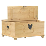 Storage Box Corona 90X78X45 Cm Solid Wood Pine
