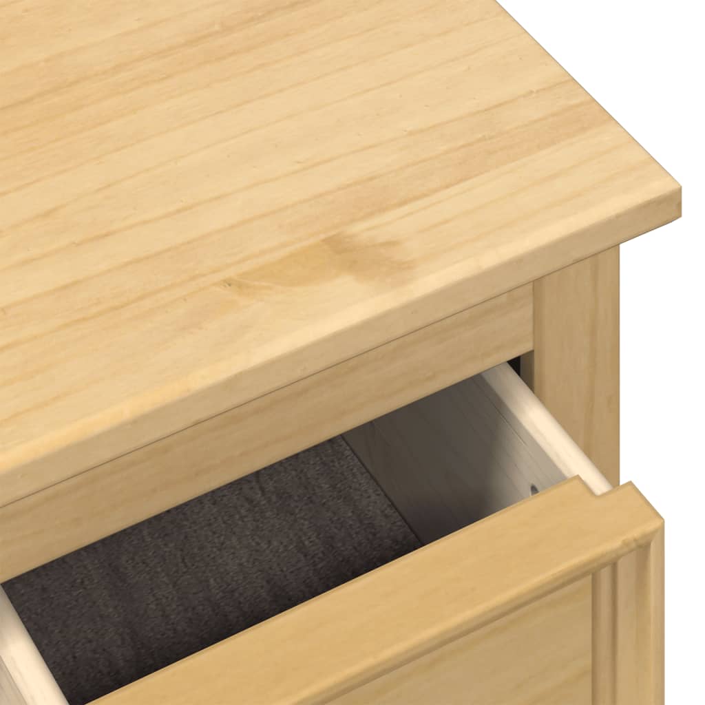 Storage Box Corona 90X78X45 Cm Solid Wood Pine