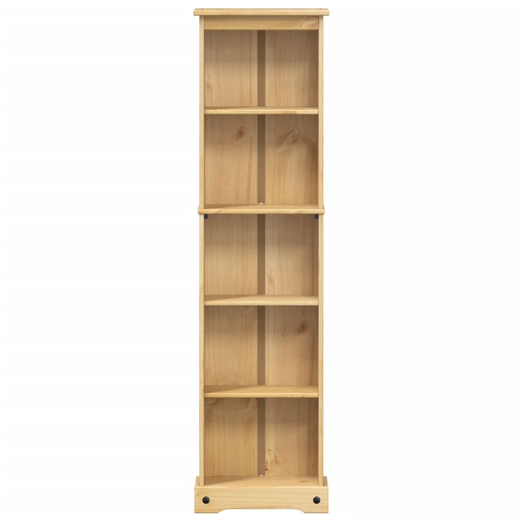 Bookcase Corona 46X20X170 Cm Solid Wood Pine