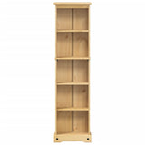 Bookcase Corona 46X20X170 Cm Solid Wood Pine