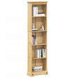 Bookcase Corona 46X20X170 Cm Solid Wood Pine