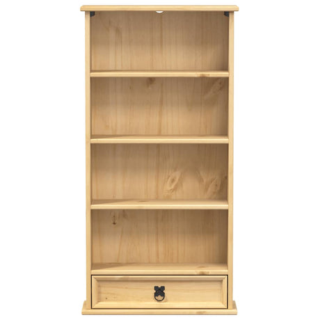 Cd Cabinet Corona 52X17.5X103 Cm Solid Wood Pine