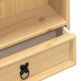 Cd Cabinet Corona 52X17.5X103 Cm Solid Wood Pine