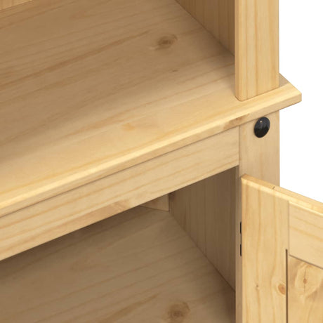 Highboard Corona 74X38X170 Cm Solid Wood Pine