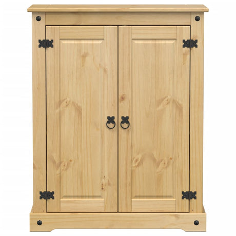 Shoe Cabinet Corona 86X38.5X108 Cm Solid Wood Pine