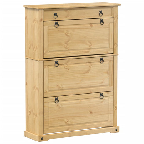 Shoe Cabinet Corona 99X32X Solid Wood Pine