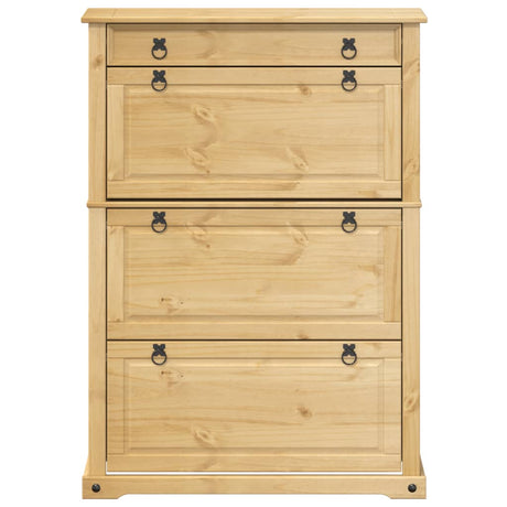 Shoe Cabinet Corona 99X32X Solid Wood Pine