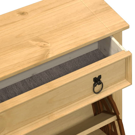 Shoe Cabinet Corona 99X32X Solid Wood Pine