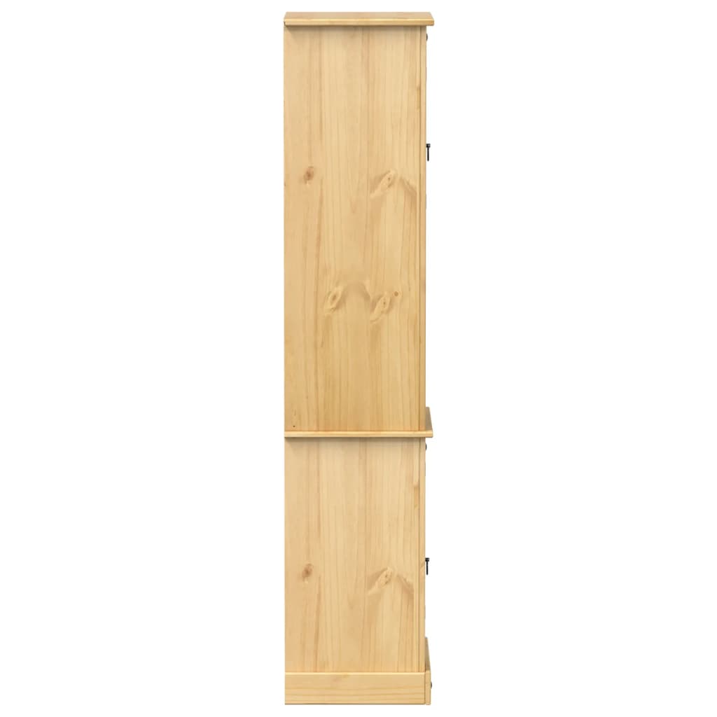 Bathroom Cabinet Corona 50X40X185 Cm Solid Wood Pine