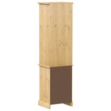 Bathroom Cabinet Corona 50X40X185 Cm Solid Wood Pine