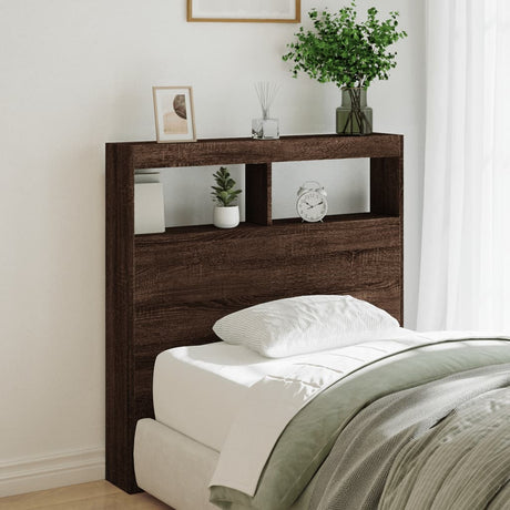 Headboard Cabinet With Led