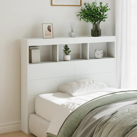 Headboard Cabinet With Led