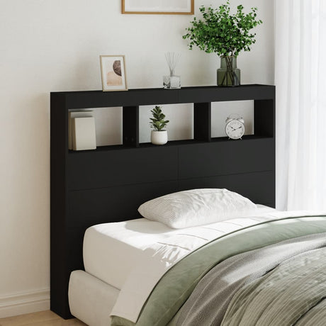 Headboard Cabinet With Led