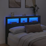 Headboard Cabinet With Led