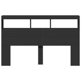 Headboard Cabinet With Led