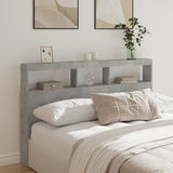 Headboard Cabinet With Led