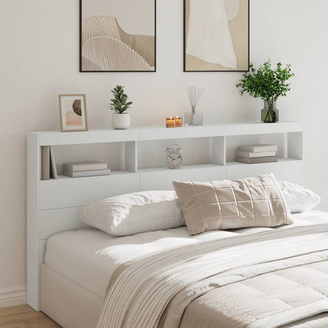 Headboard Cabinet With Led