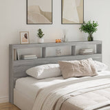 Headboard Cabinet With Led