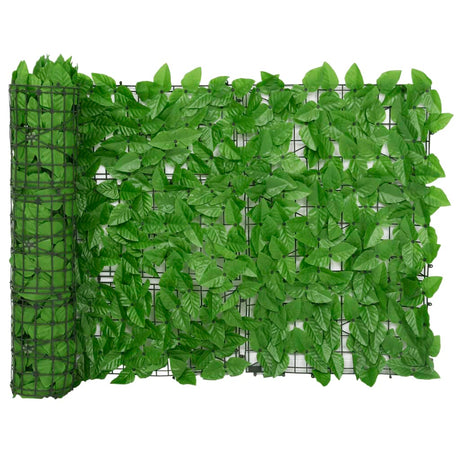 Balcony Privacy Screen With Leaves