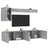 5 Piece Tv Wall Units Engineered Wood