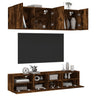 5 Piece Tv Wall Units Engineered Wood