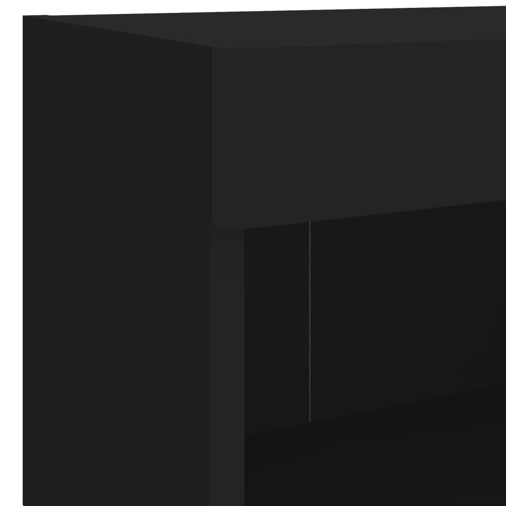 7 Piece Tv Wall Units With Led Engineered Wood