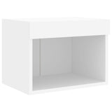 5 Piece Tv Wall Units With Led Engineered Wood