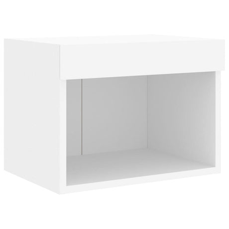 5 Piece Tv Wall Units With Led Engineered Wood