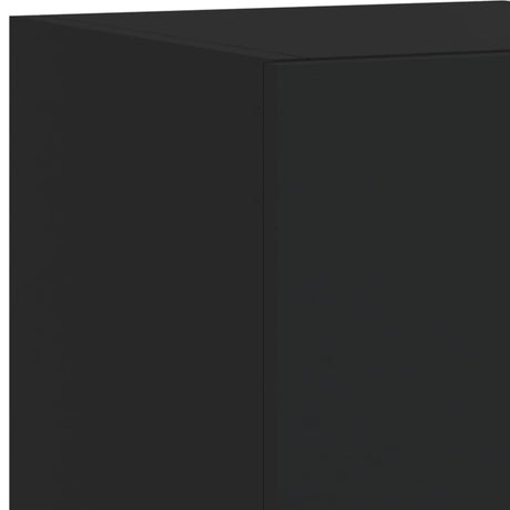 4 Piece Tv Wall Units With Led Engineered Wood
