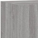 5 Piece Tv Wall Units With Led Engineered Wood