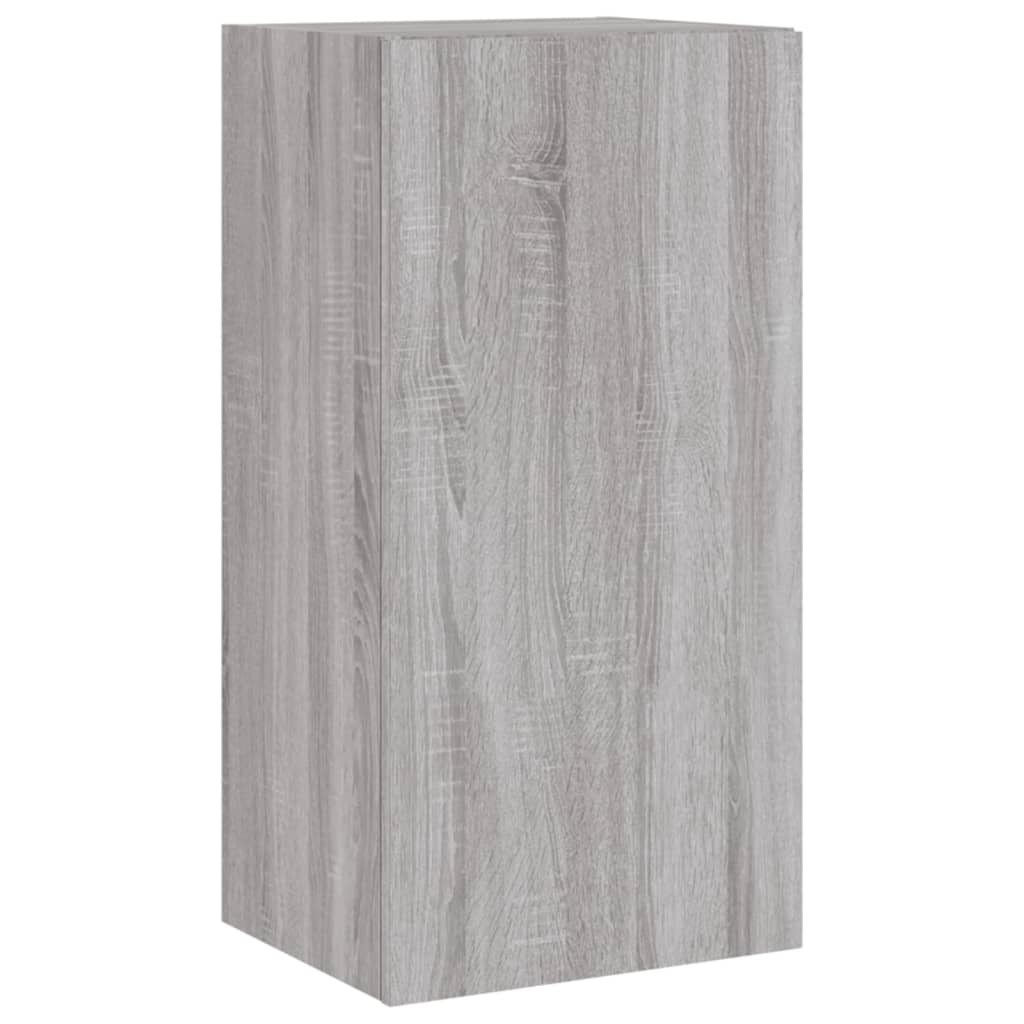 5 Piece Tv Wall Units With Led Engineered Wood